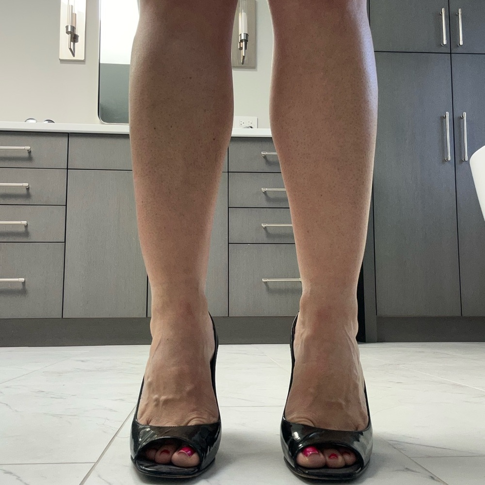 Stuart Weitzman Open Toe Heels - image 6